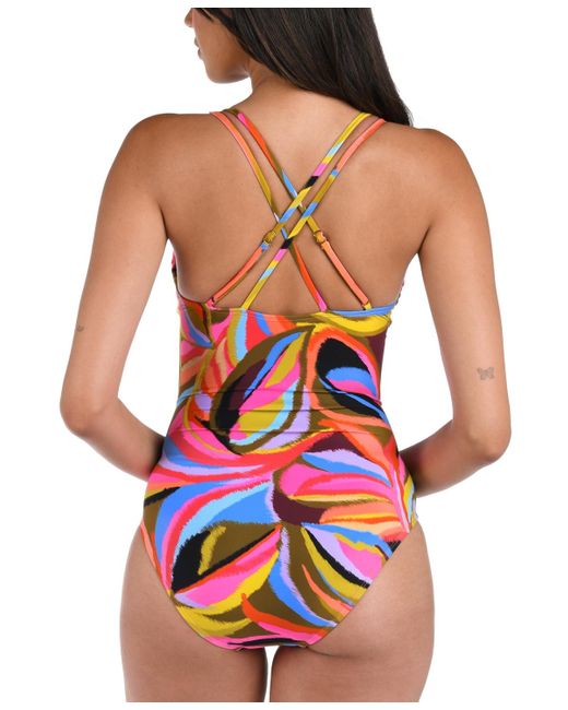 La Blanca Solid Ivory One Piece Swimsuit Size 12 - 45% off | ThredUp