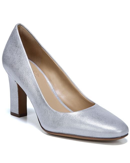 naturalizer silver dress shoes