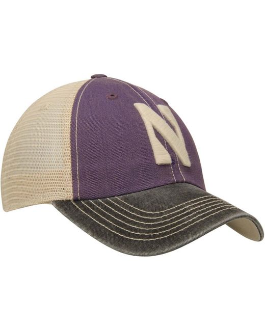 Top Of The World Purple Northwestern Wildcats Offroad Trucker Cap for men