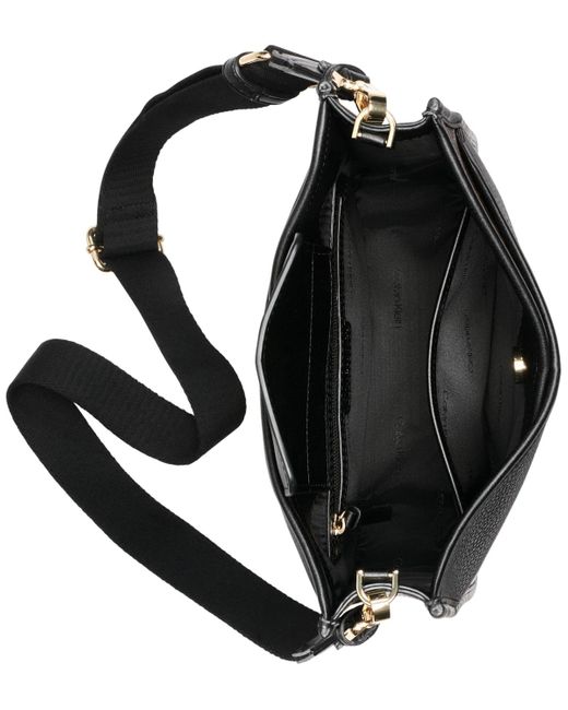 Calvin Klein Black Lyla Mini Crossbody Bag