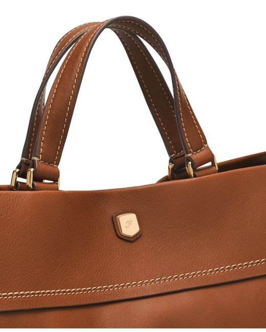 Fossil Brown Gemma Large Tote Bag
