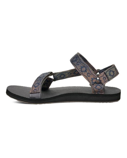 Teva Black Original Universal Sunscape Sandal for men