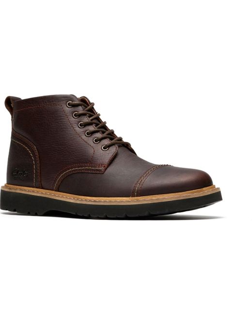 Clarks Brown Collection Weltridge Zip Boots for men