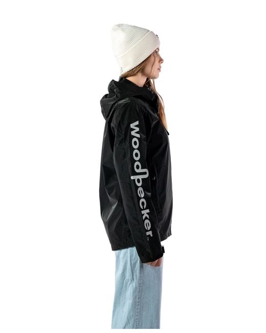 Woodpecker Black Wind Shell Jacket