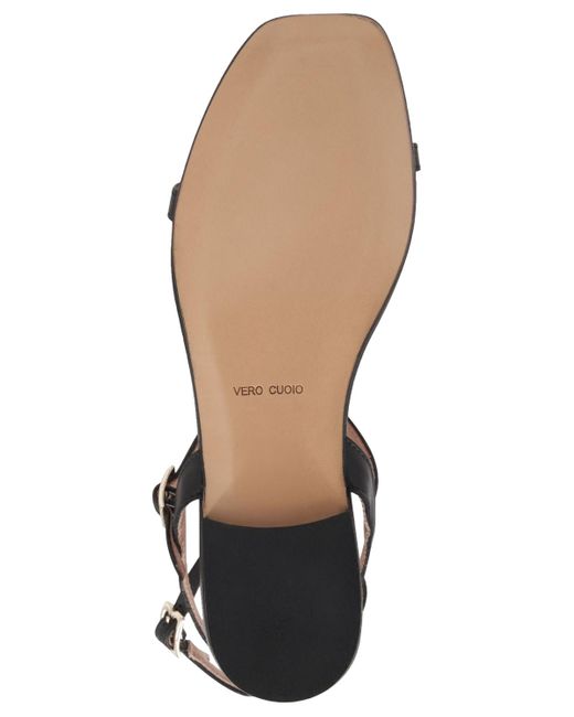 Bruno Magli Metallic Maya Studded Flat Sandals