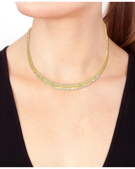 Effy Metallic Diamond Collar 18" Necklace (2-7/8 Ct. T.w.