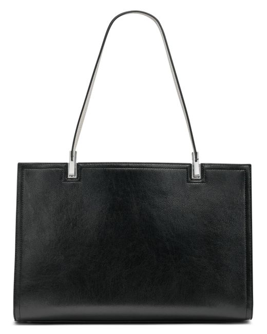 Calvin Klein Black Verne Mixed Material Tote