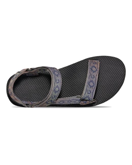 Teva Black Original Universal Sunscape Sandal for men