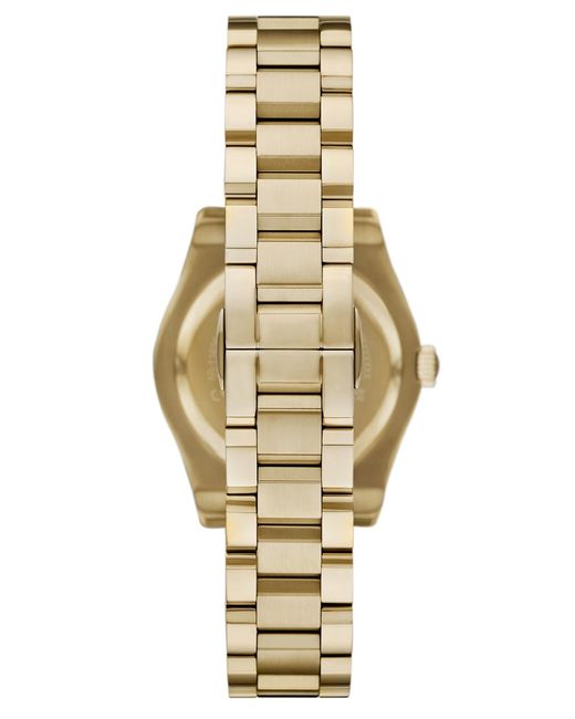 Emporio Armani Metallic Tone Stainless Steel Bracelet Watch 32mm