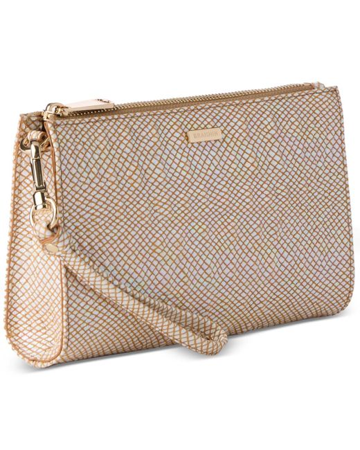 Brahmin Natural Daisy Melbourne Wristlet