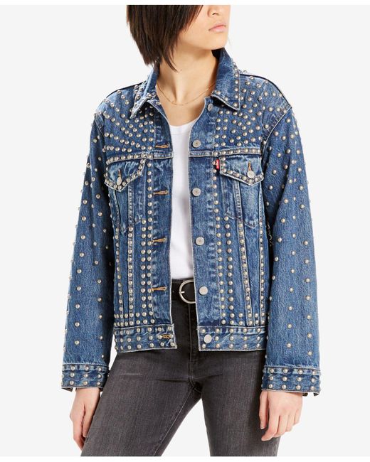 Ex-boyfriend Studded Trucker Jacket 