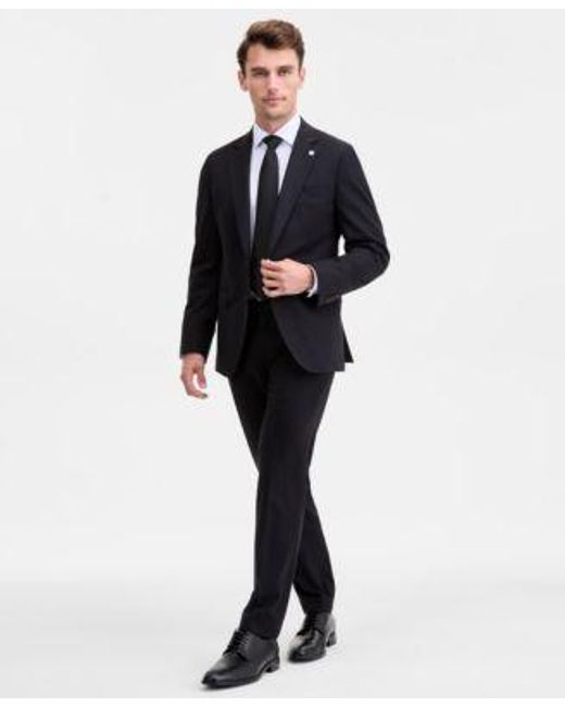 Ted Baker Blue Ted By Modern Fit Solid Wool Blend Suit Separates for men