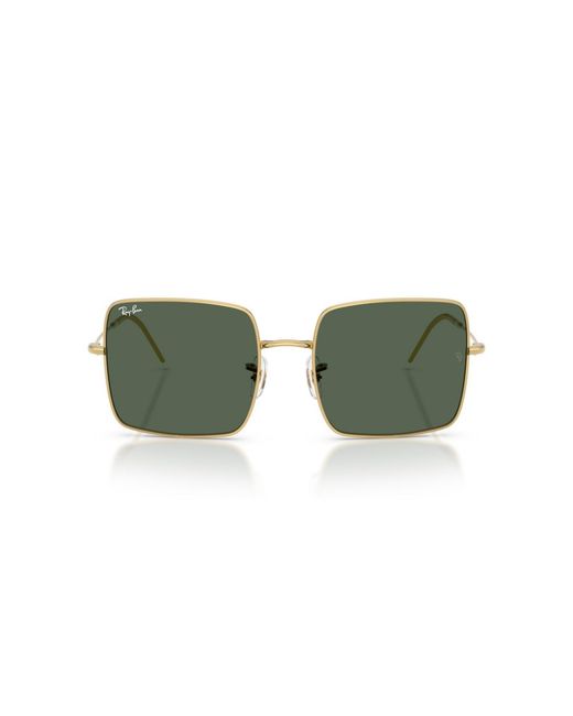 Ray-Ban Green Square Sunglasses