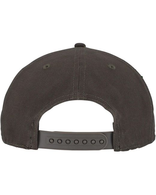 American Needle Gray Canvas Cappy Adjustable Hat for men