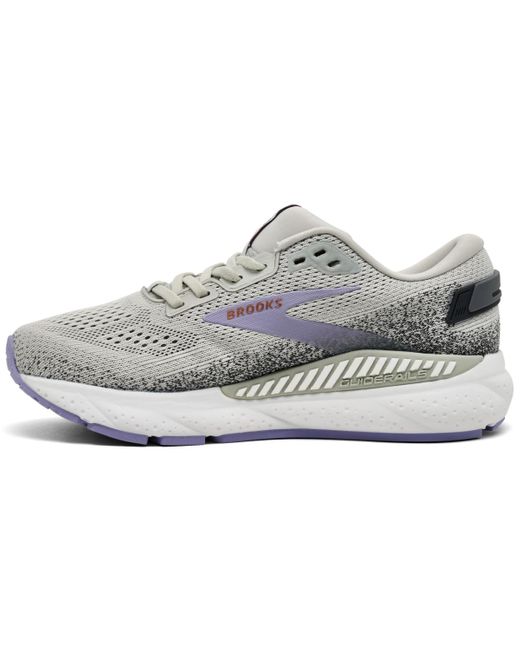 Brooks White Ariel Gts 24 Running Sneakers From Finish Line