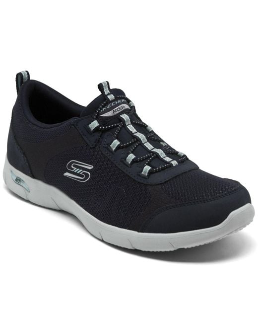 Skechers Lace Arch Fit Refine - Her Best Arch Support Slip-on Wide Width Walking Sneakers From 