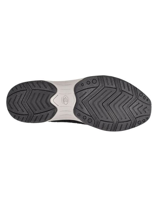 Easy Spirit Black Tech Round Toe Casual Slip-on Flats