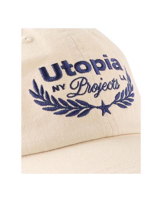 Cotton On White Strapback Hat for men
