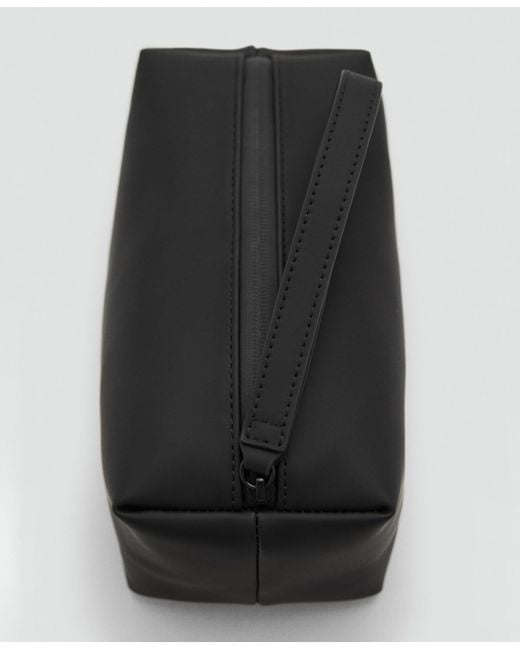 Mango Black Strap Cosmetic Bag for men