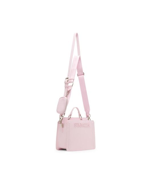 Steve Madden Pink Bevelyn Small Satchel Bag