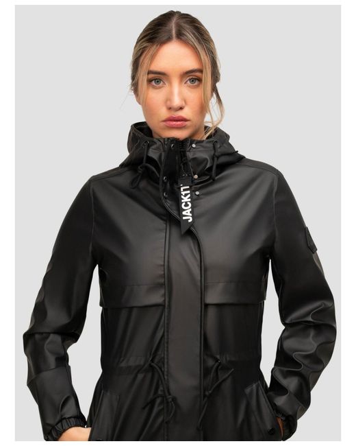 Jacket Black Aurora Cape Raincoat