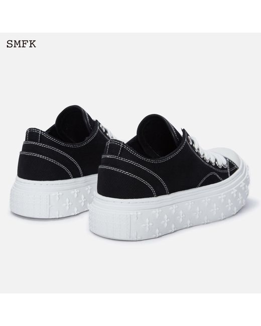 SMFK Garden Vintage Skate Shoes Black And White | Lyst