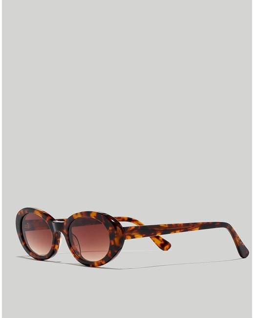 MW Multicolor Russell Oval Sunglasses