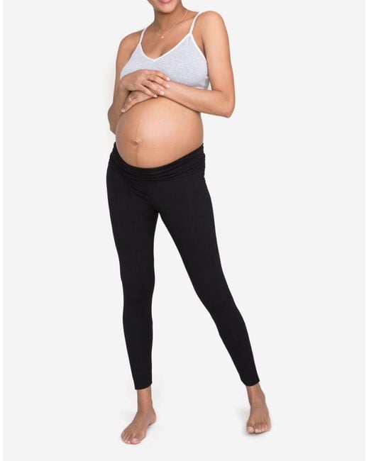 MW Black Hatch Collection&Reg; Maternity Before, During And After Leggings