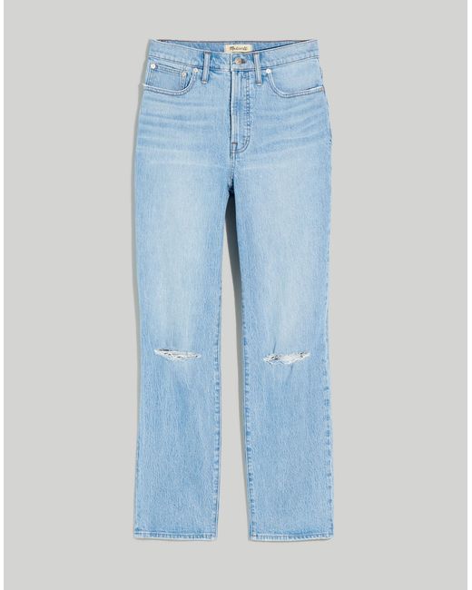 MW The Tall Perfect Vintage Straight Jean in Blue | Lyst