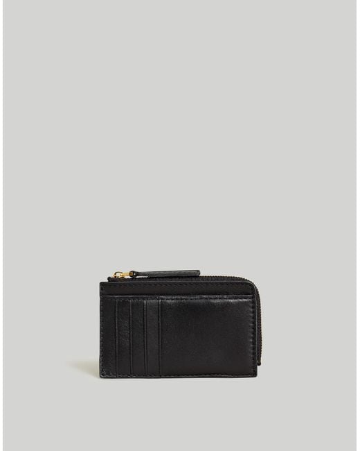 MW Black The Zip Card Case Wallet