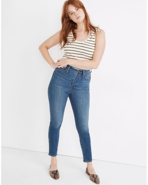 MW Petite Curvy Stovepipe Jeans in Blue | Lyst Canada