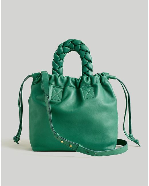MW Green The Piazza Crossbody Bag: Braided Strap Edition