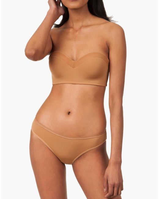 Madewell Synthetic Lively™ Nowire Strapless Bra in Natural Lyst
