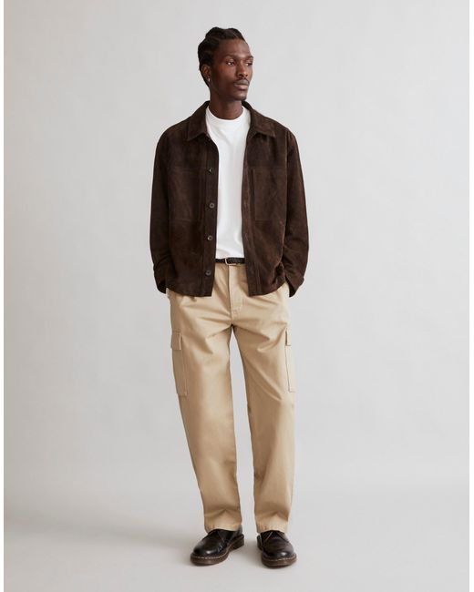 MW Pleated Cargo Pants for Men Lyst