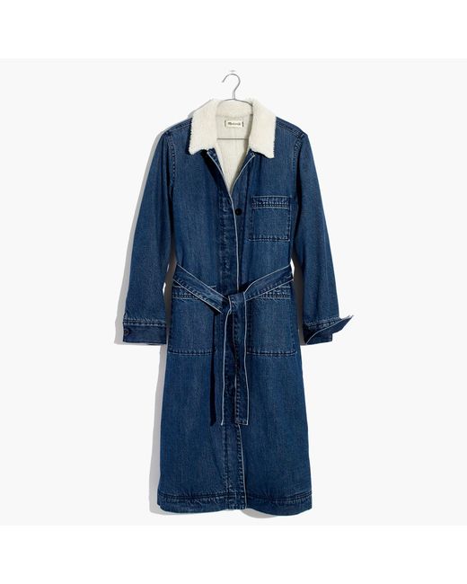 Madewell Pre-order Denim Duster Coat 