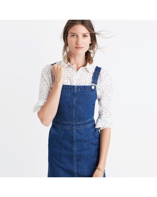 Madewell Denim Hillview Dress in Blue 