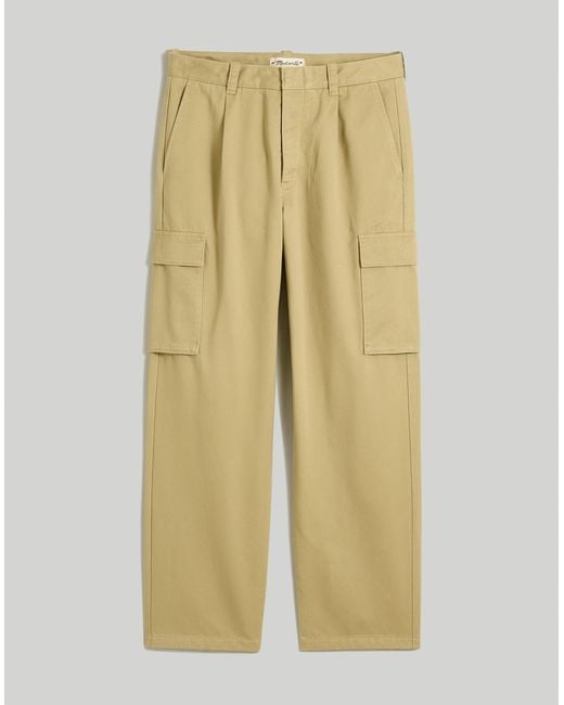 MW Pleated Cargo Pants for Men Lyst
