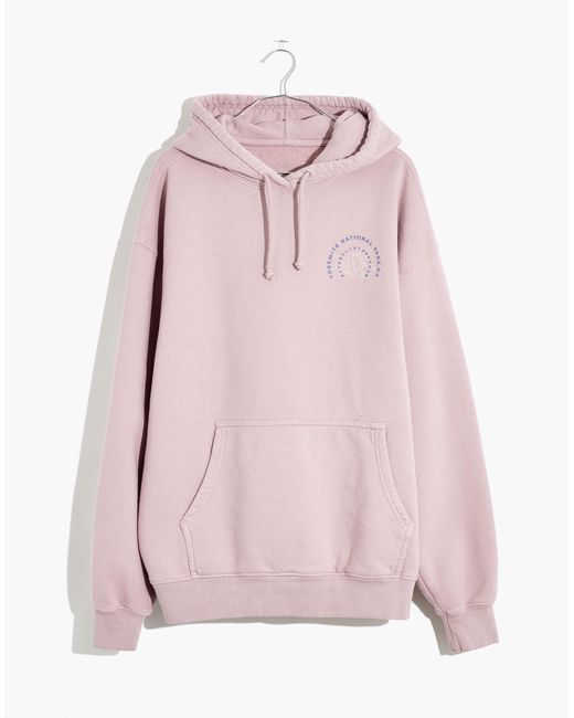 MW Madewell X Parks Project Yosemite National Park Hoodie Sweatshirt in  Pink | Lyst UK