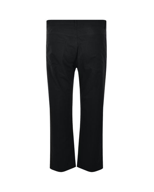 Moschino Black Logo Trousers for men
