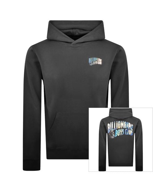 BBCICECREAM Black Arch Logo Hoodie for men
