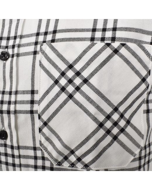 HUGO White Long Sleeved Emero Shirt Natural for men