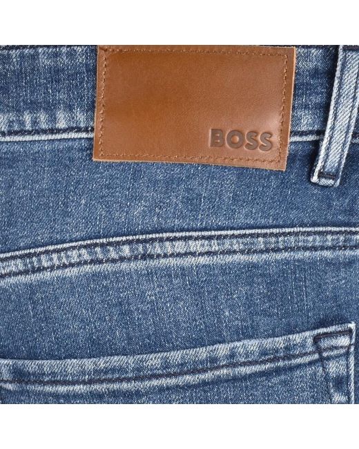 Boss Blue Boss Re Maine Pump Regular Fit Jeans for men
