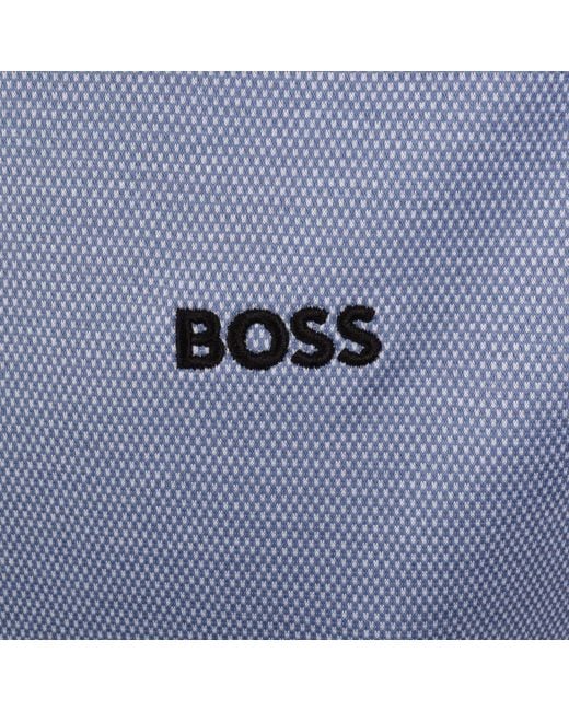 Boss Blue Boss St Motion Short Sleeve Shirt for men