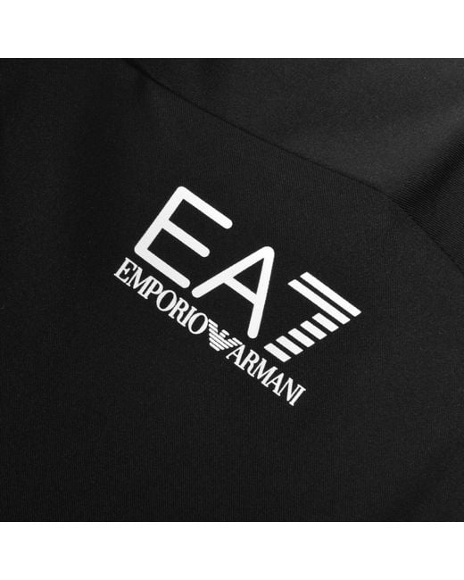 EA7 Black Emporio Armani Dynamic T Shirt for men