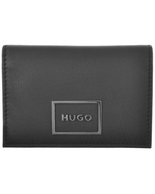 HUGO Black Elliott Card Holder for men