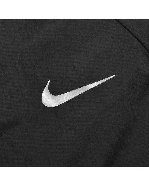 Nike Black Running Stride Repel Uv Jacket for men