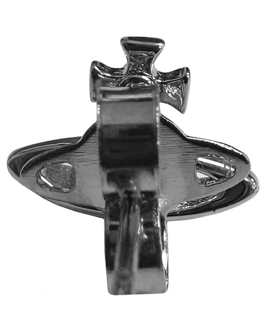 Vivienne Westwood Black Lorelei Single Stud Earring for men