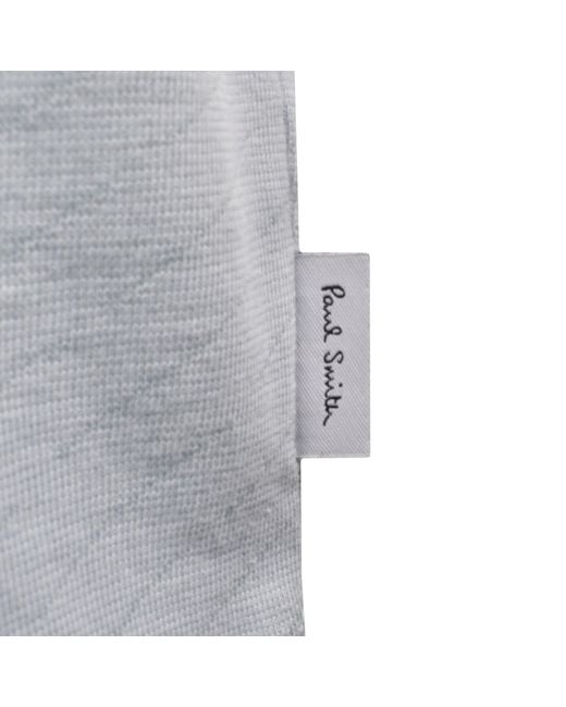 Paul Smith Blue Regular Fit Zip Polo for men