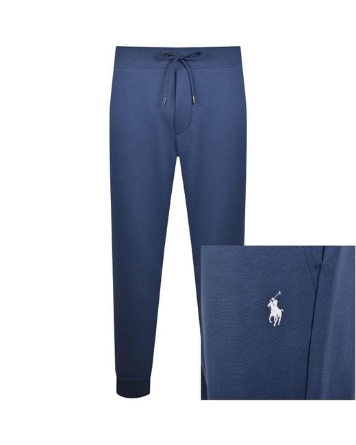 Ralph Lauren Blue Athletic Joggers for men