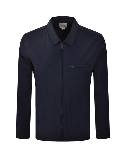 Calvin Klein Blue Nylon Overshirt Jacket for men